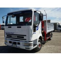 IVECO EuroCargo 80E15 Gru Ferrari + Ribaltabile