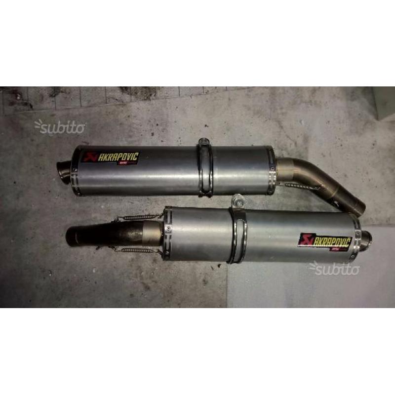 Scarico akrapovic aprilia rsv e tuono