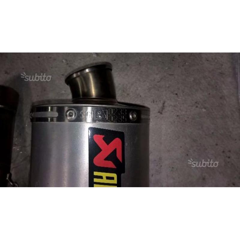 Scarico akrapovic aprilia rsv e tuono