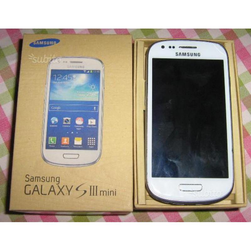 Samsung S3 MINI GT i8200 bianco