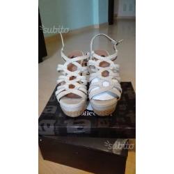 Sandali zeppa Primadonna beige