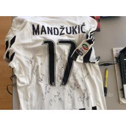 Maglia Juventus indossata e autografata Mandzukic