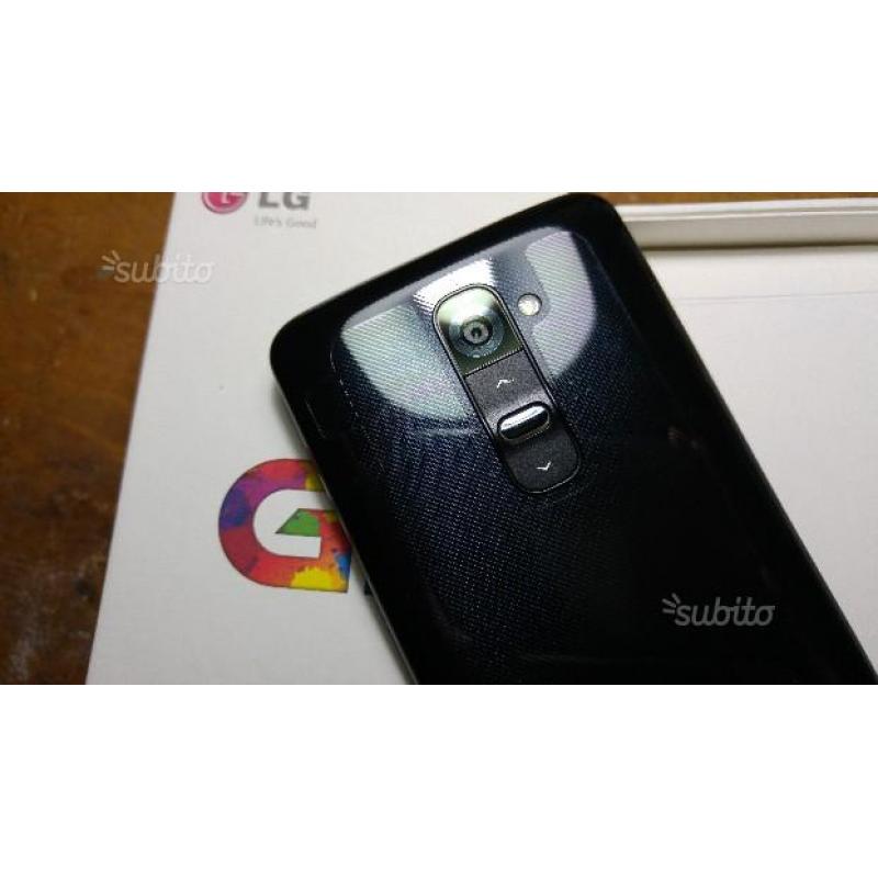 LG G2 nero 16 GB garanzia fine 2016