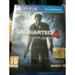 Uncharted 4 PS4 nuovo sigillato - ITALIANO