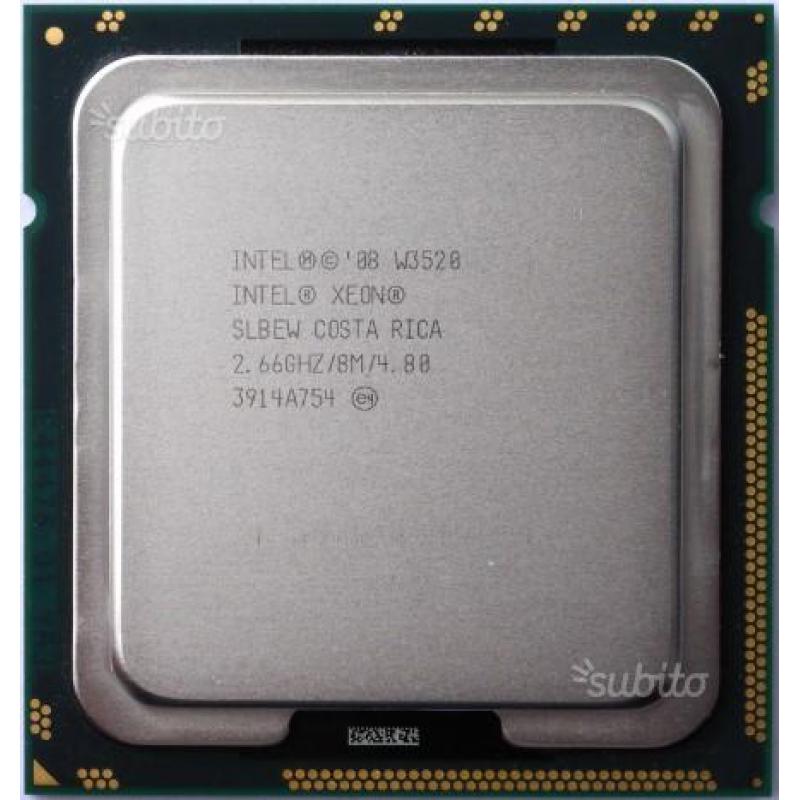 CPU QUADCORE Intel Xeon W3520 (8M Cache, 2.66 GHz)