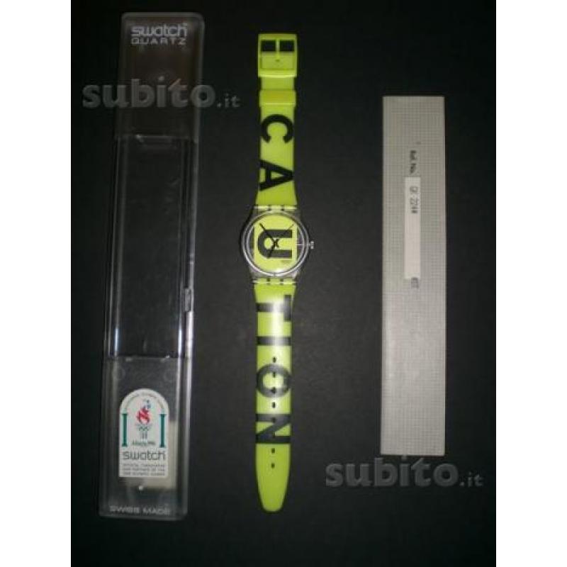 Orologio Swatch CAUTION originale del 1996