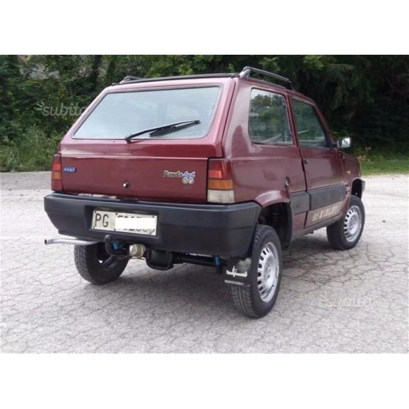 Fiat Panda 4x4 SISLEY-originale-metano-GANCIO-TR