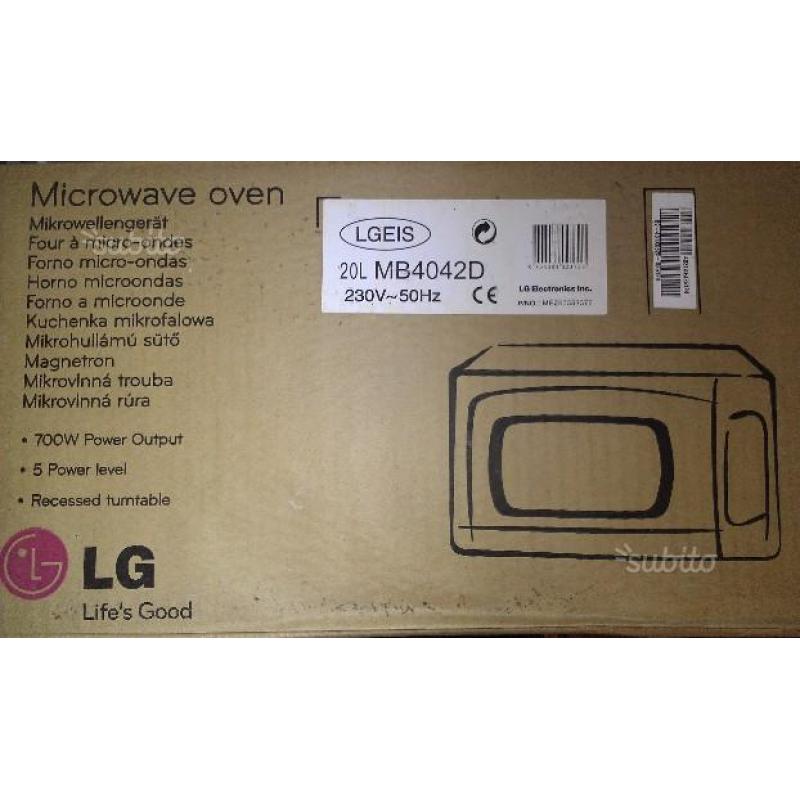 LG microonde con grill