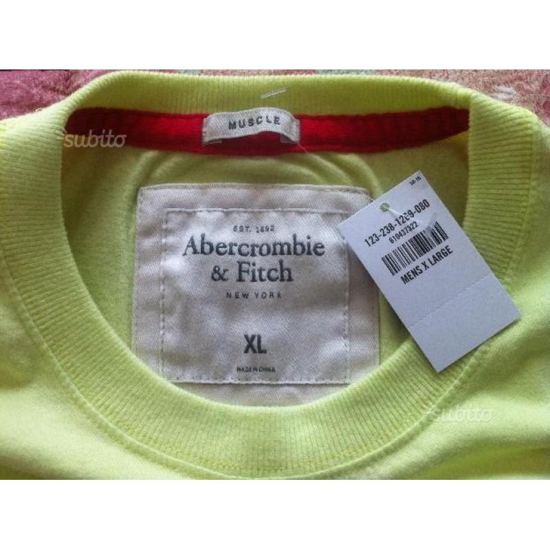 T-shirt Abercrombie & Fitch originale mod. Muscle