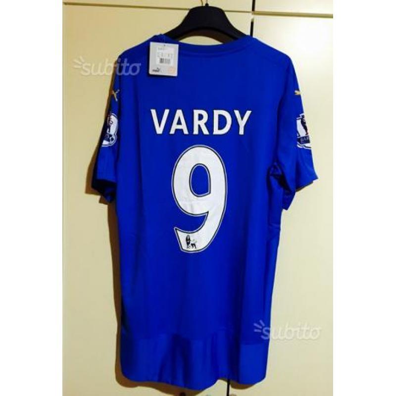 Maglia Leicester 2015/16 Nuova Vardy 9 taglia M