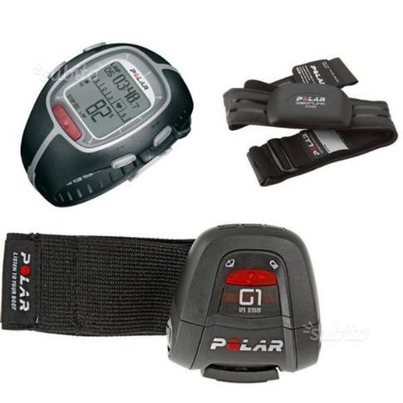 Cardiofrequenzimetro Polar RS200sd Sensore GPS