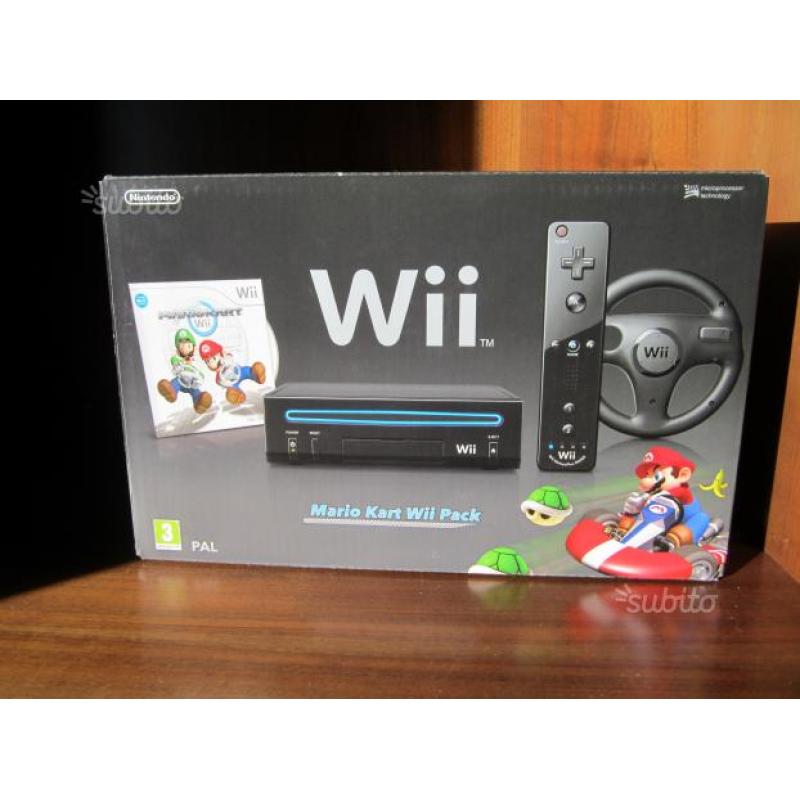 WII Nintendo console Mario Kart Pack