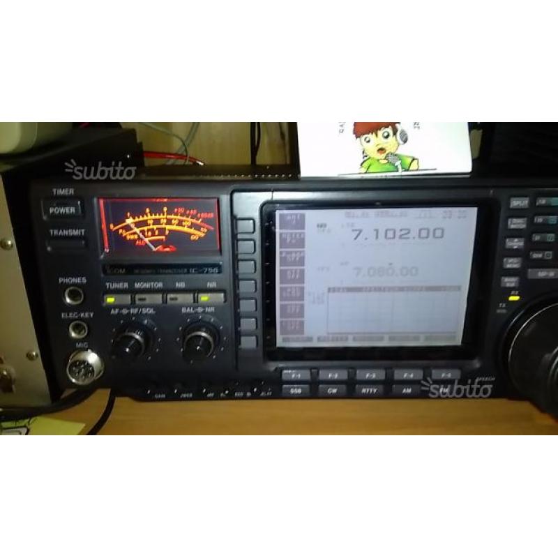 Icom ic 756 hf+50