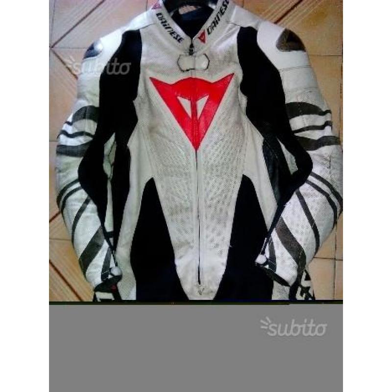 Tuta dainese trickster traforata pelle di canguro