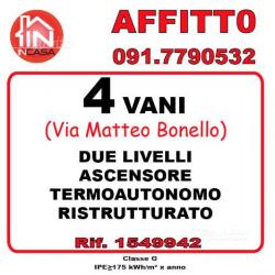 4 vani * via matteo bonello * rif. 1549942