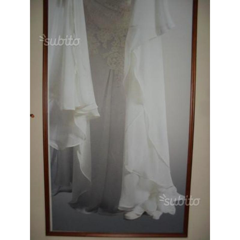 Abito da sposa "Anna Guerrini" tg 42 / 44 nuovo