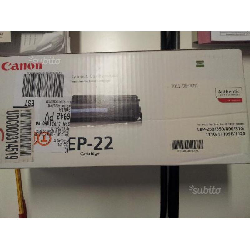 Toner stampanti laser Canon, Lexmark, Epson