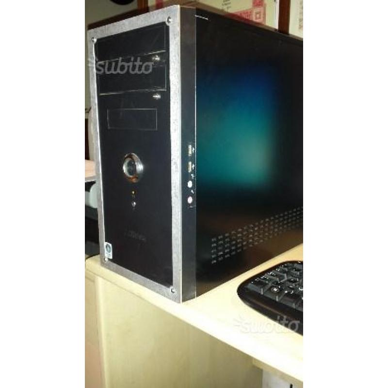 Pc fisso Olidata dual core + monitor lcd 17