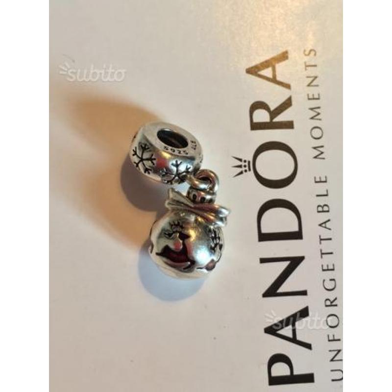 Charm pendente renna natalizia Pandora