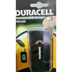 Duracell Caricatore USB mini SUB portatile tascabi