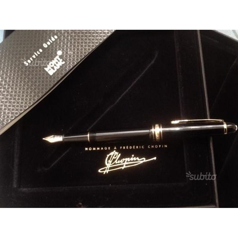 Penna stilografica Mont Blanc mod. Chopin nuova