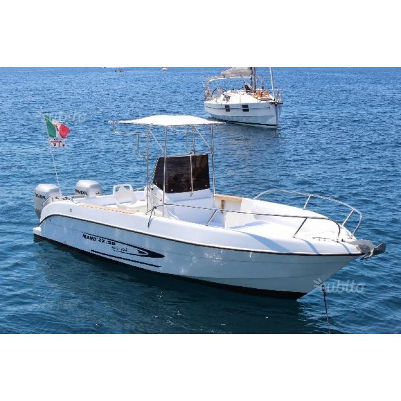 Mano Marine sport fish bimotore Honda