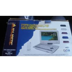 TV dvb e dvd portatile incorporato