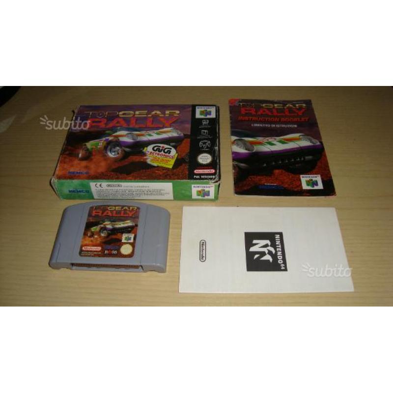 Giochi per N64 PAL boxati