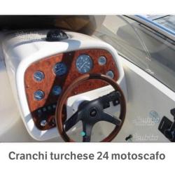 Motoscafo cranchi turchese 24