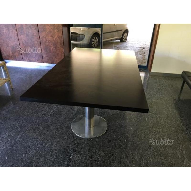 Tavolo nero formica riunione anni 50