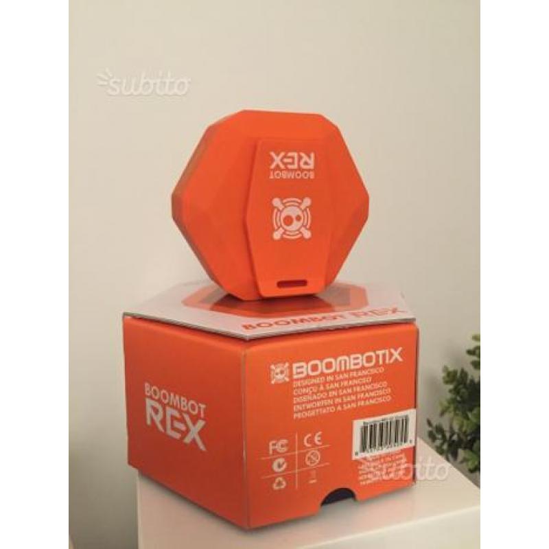 Speaker cassa Bluetooth boombotix rex