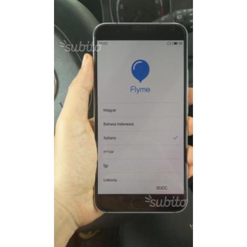 Meizu pro 5 64GB nero/argento con scatola garanzia