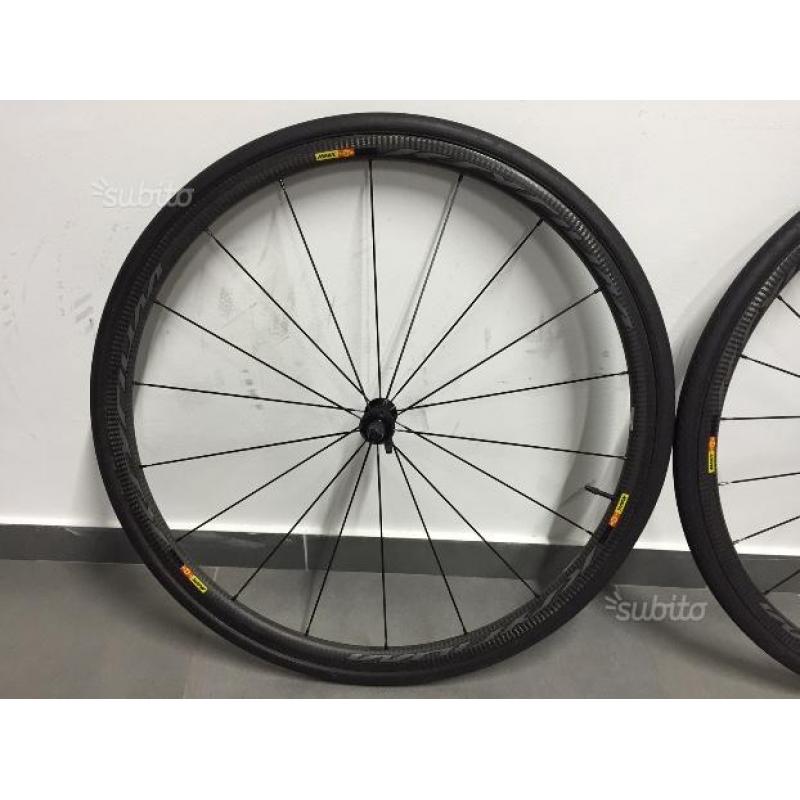 Ruote Mavic Ksyrium Pro Carbon SL Tubolare