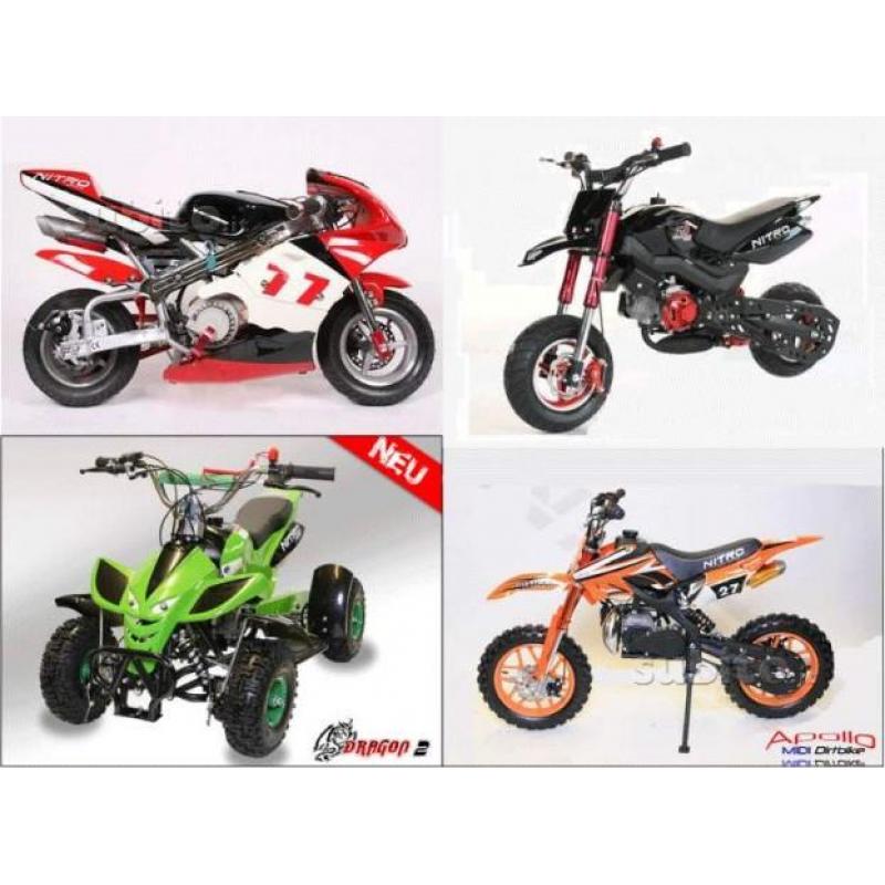 Mini Moto Cross Motard Quad 50