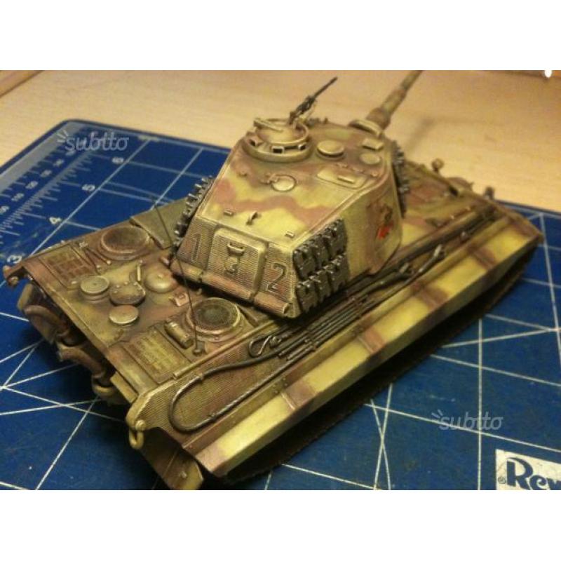 King tiger modello tamiya