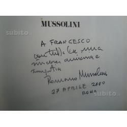 Mussolini Opera Monumentale con Firma Mussolini