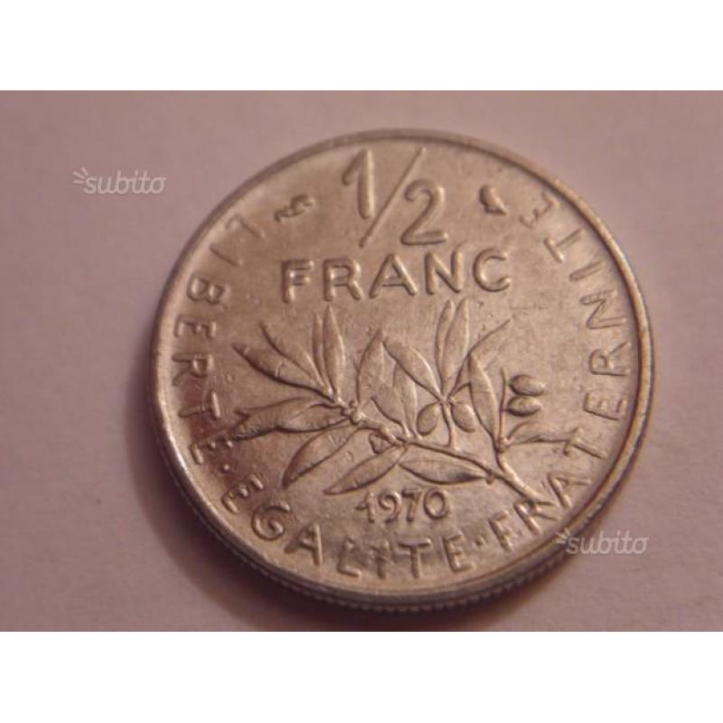 1/2 Franco 1970 "SEMEUSE"