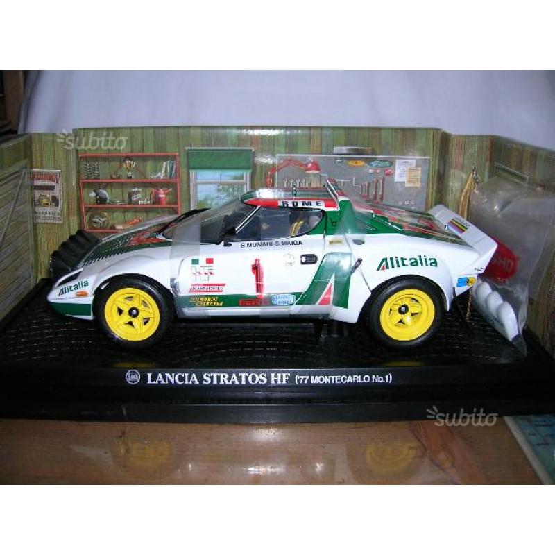 Lancia Stratos 1:18 Kyosho Montecarlo 1977 Munari