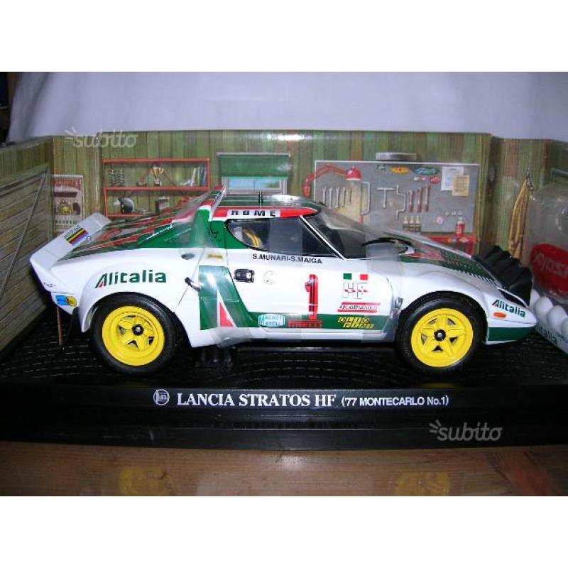 Lancia Stratos 1:18 Kyosho Montecarlo 1977 Munari