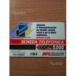 Scheda Telecom Telecomunicazioni per il sociale