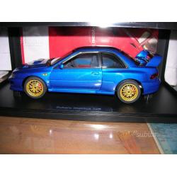 Subaru Impreza 22B STI 1:18 AUTOART stradale blu