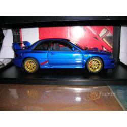 Subaru Impreza 22B STI 1:18 AUTOART stradale blu