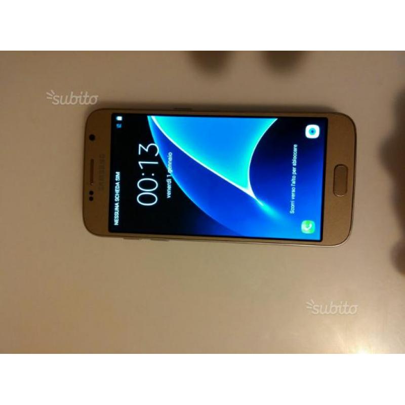 Galaxy S7 32gb gold nuovo