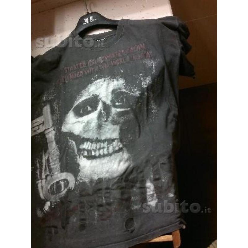 MISFITS T-shirt maglietta nera