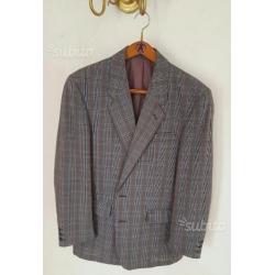 Giacca da uomo con tartan grigio