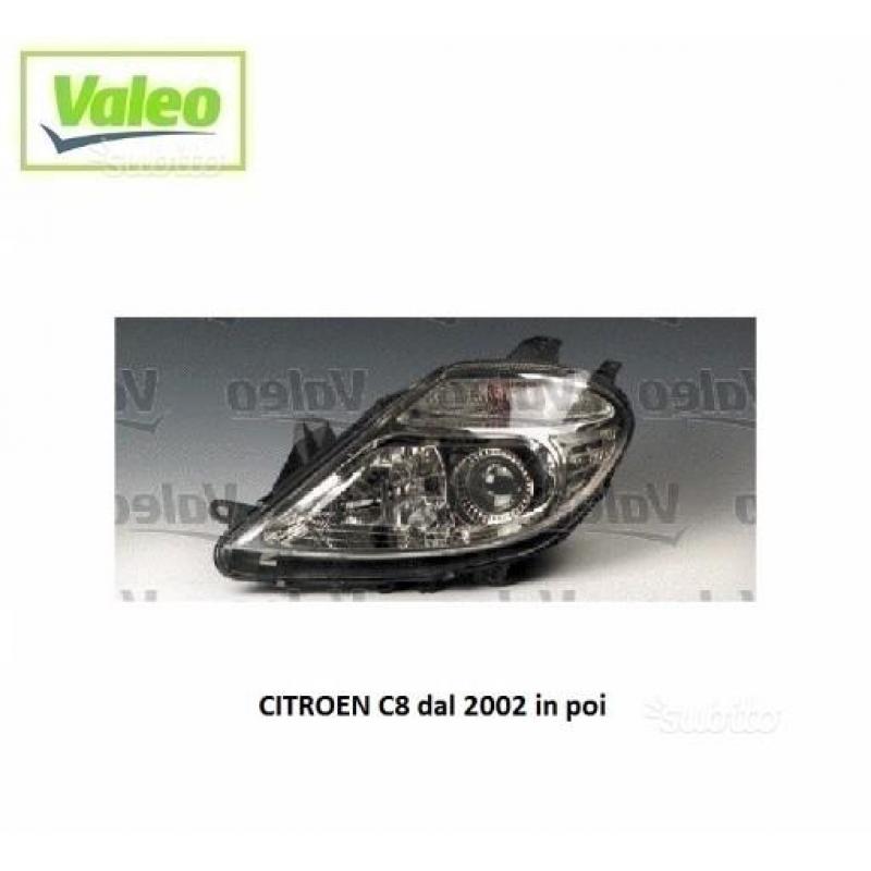 Faro xenon D1S-H7-H1 Citroen C8 dal 2002 in poi