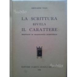 Libro-la scrittura rivela il carattere-hoepli '46