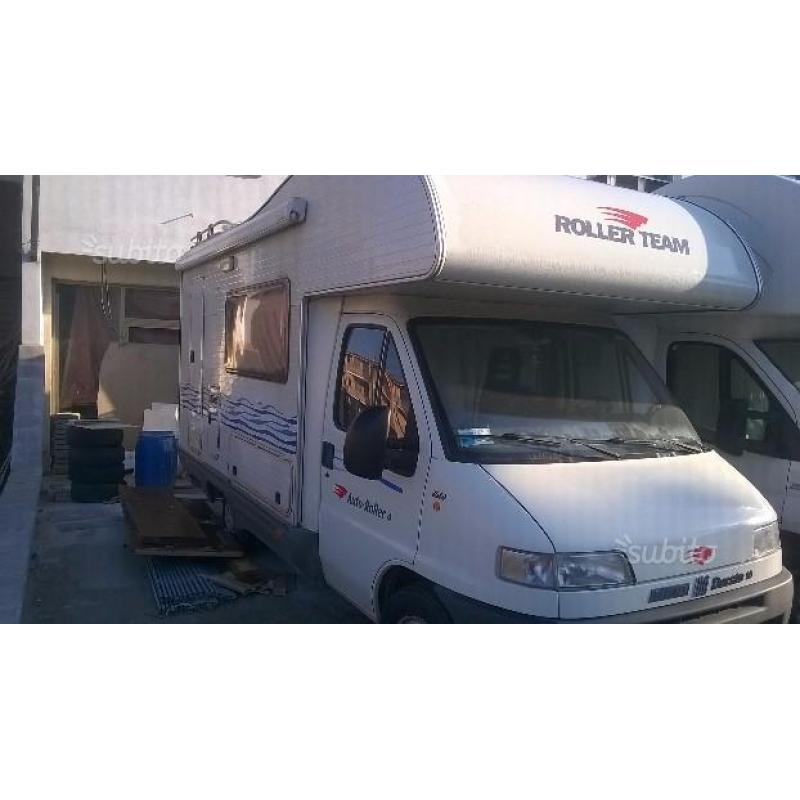 Camper mansardato ducato 1.9 td anno 2001 perfetto