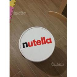 Pouf barattolone Nutella