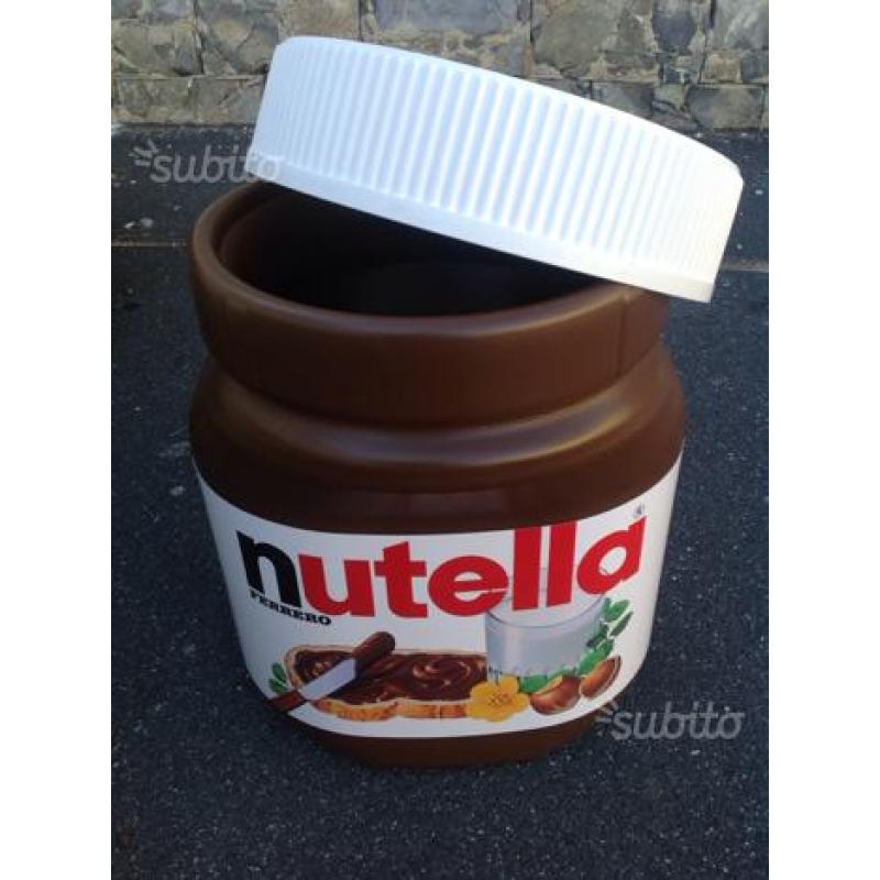 Pouf barattolone Nutella